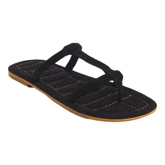 Free People Hadden Sandal - Black - Size 7.5 - Picture 1 of 11